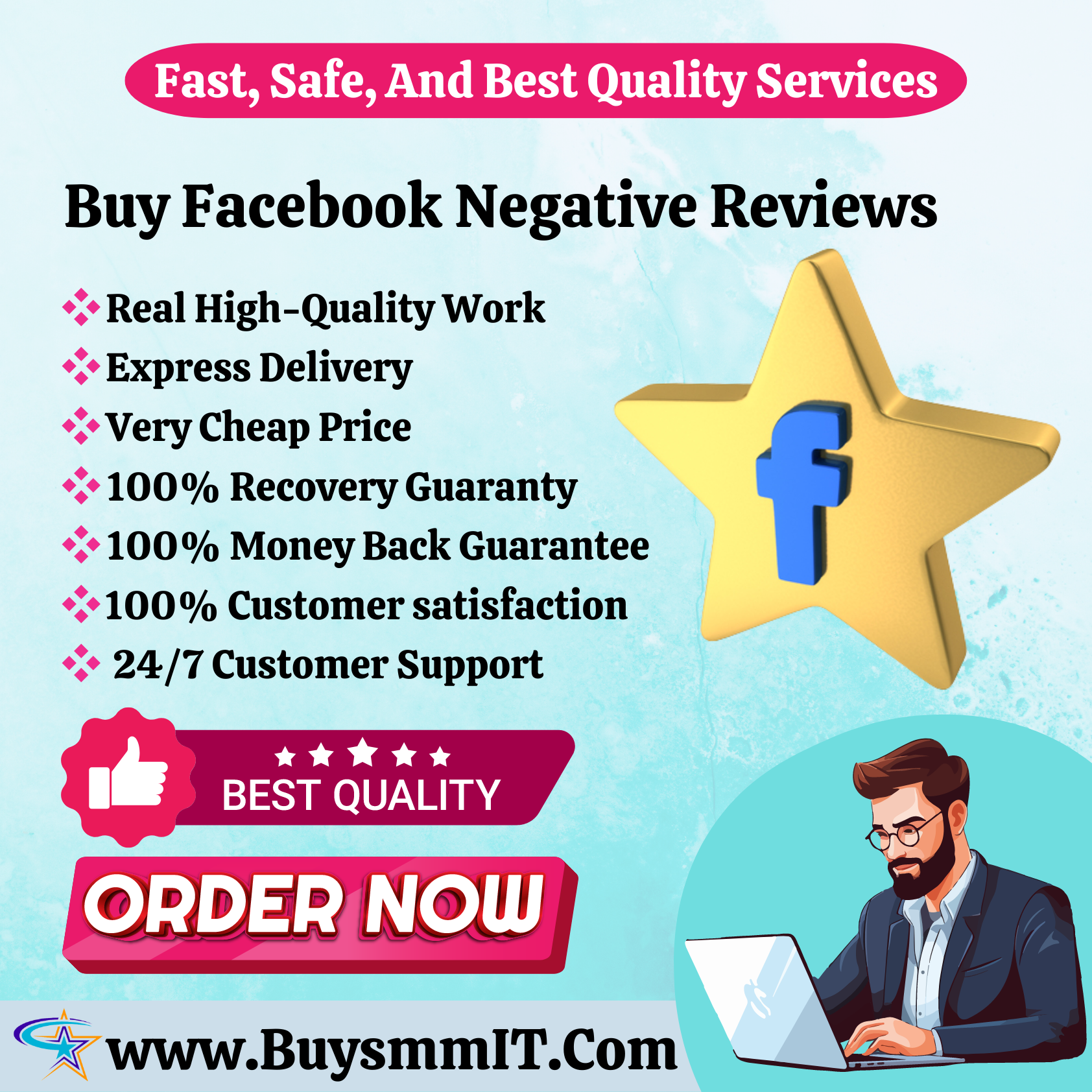 Buy Facebook Negative Reviews-High Quality Service