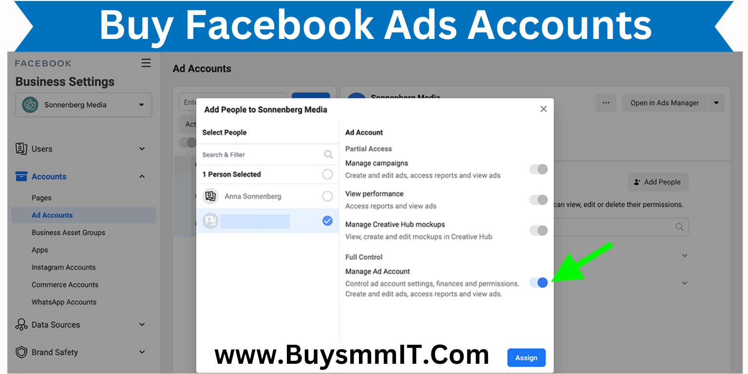 Buy Facebook Ads Accounts