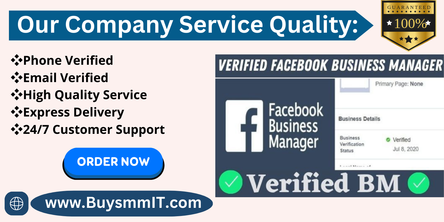 Buy Verified Facebook Business Manager