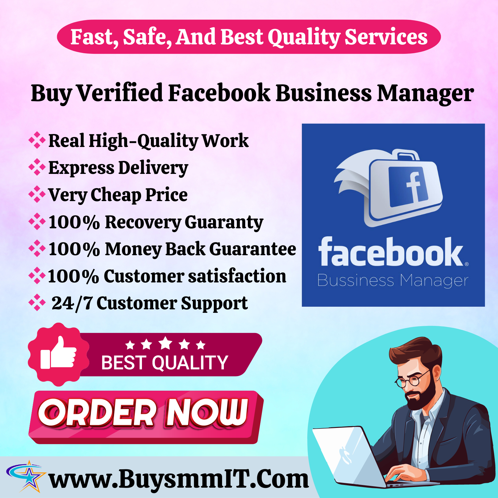 Buy Verified Facebook Business Manager - 100% verified BM